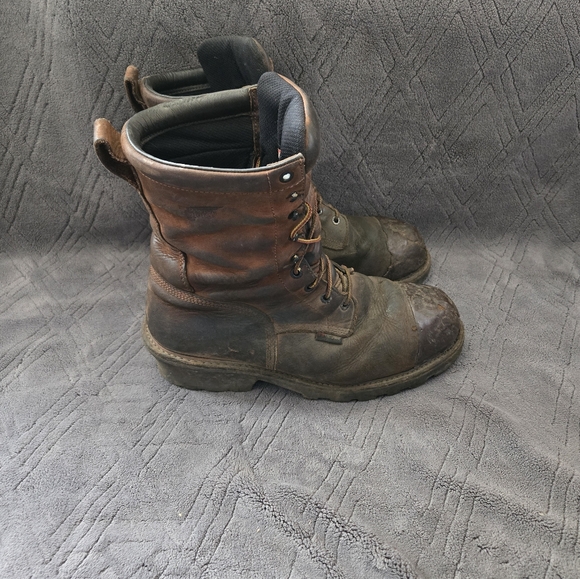 Red Wing 4420 Loggermax Work Boots Mens Sz 11.5EE Waterproof Steel Toe 9”. - Picture 1 of 9